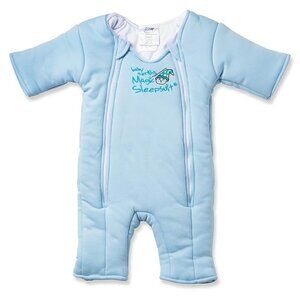 Blue Baby Merlin's Magic Sleep Suit (Large, 6-9 Months) - Great Condition! 💙🛌